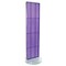 Azar Displays 2 Sided- Purple Pegboard Floor Display On Revolving Round Studio Base 700780-PUR - alternate 1